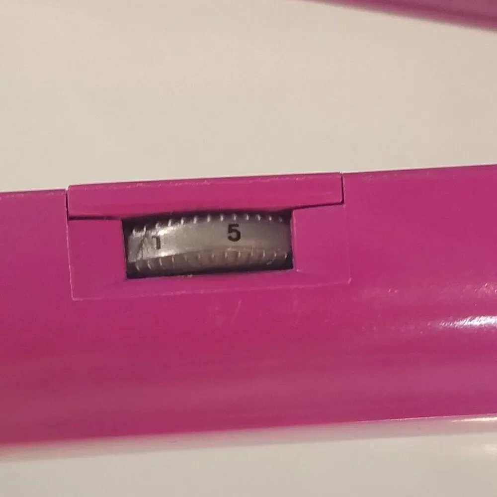 Conair Ceramic Flat Iron Instant Heat Plus Ultra Smooth 1 inch Tourmaline Pink